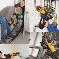 Akumulátorový radiálny lis REMS